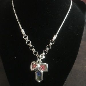 Brighton Jewelry - Brighton 3 charm Necklace SWEET IMAGINE.. Brighton Jewelry - Brighton 3 charm Necklace SWEET IMAGINE..